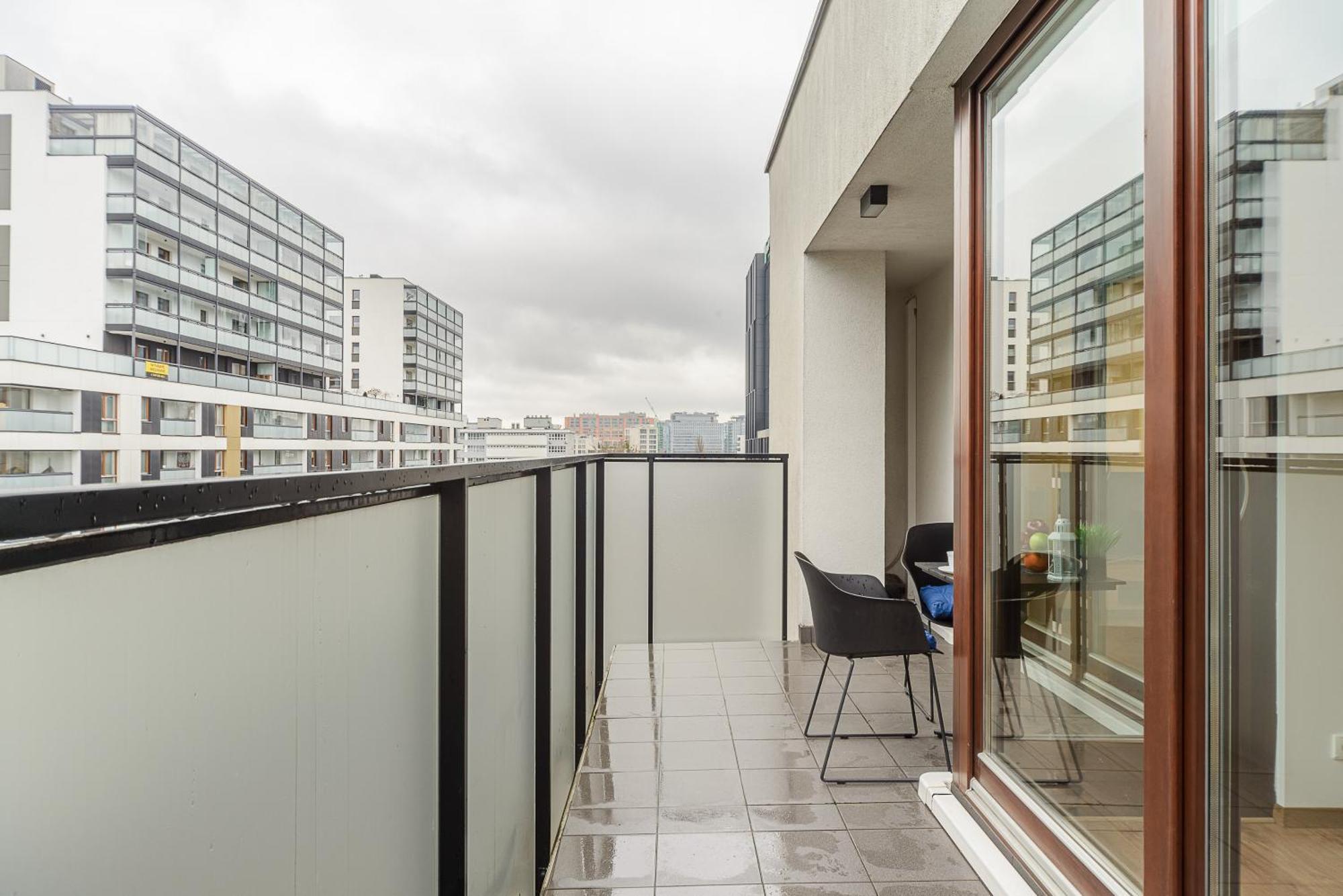 Cozy Family Apartments With Balcony Near Zlote Tarasy Varšava Pokoj fotografie